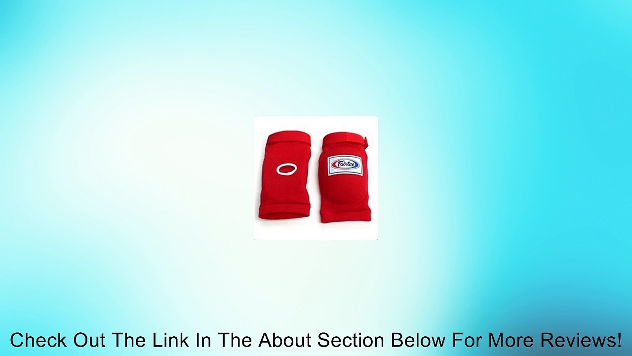 Fairtex Elbow Pads - Blue Review