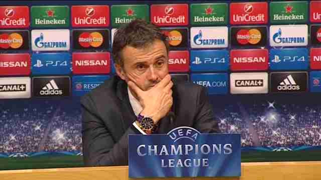 Luis Enrique: "El resultado vale para estar contentos"