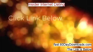 Insider Internet Dating Review (First 2014 membership Review)