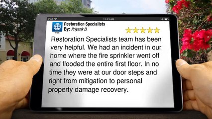 Restoration Specialists San Jose         Exceptional         5 Star Review by Priyank D.