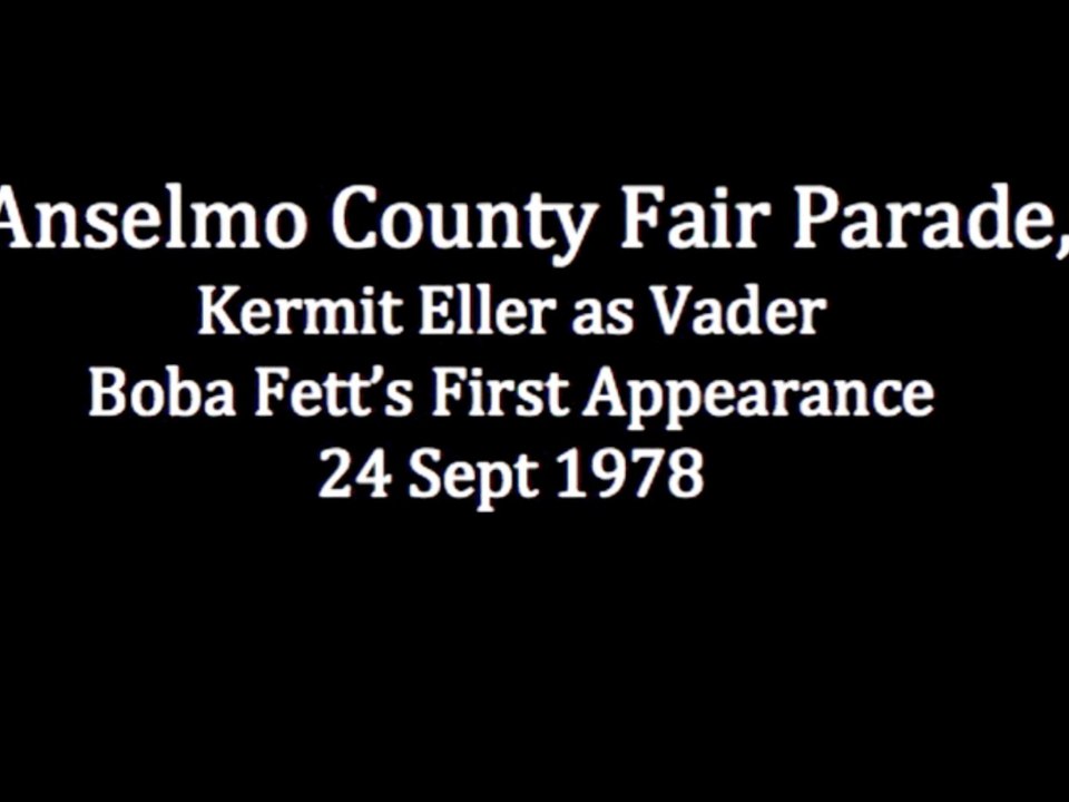 Boba Fett's First Public Appearance - The San Anselmo County Fair Parade, CA (1978) [HD]