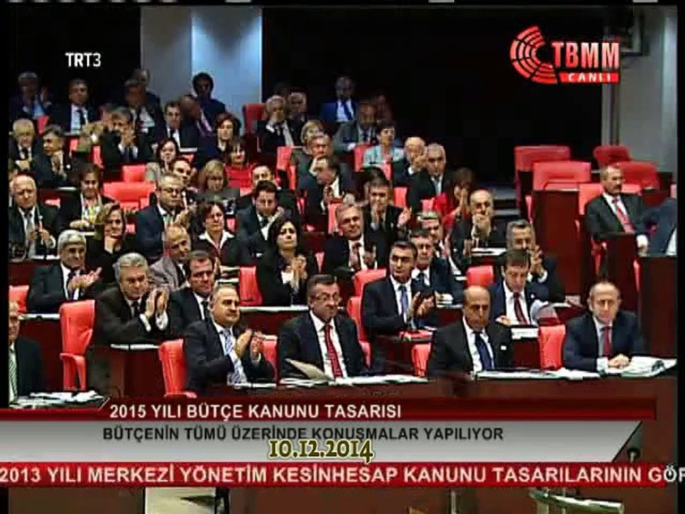 2014 BÜTCE GÖRÜSMELERINDE MECLISTE KARELER:COK GÜLECEKSINIZ