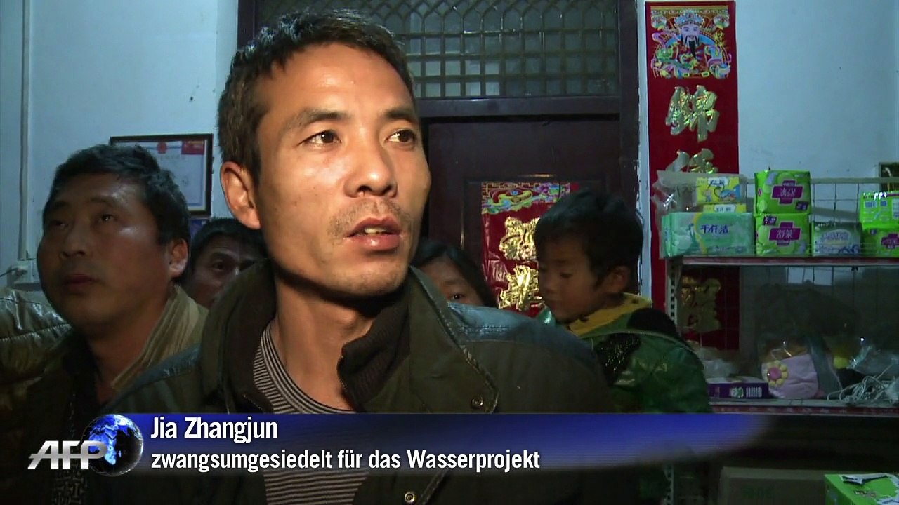 Peking braucht Wasser - Hunderttausende müssen weichen