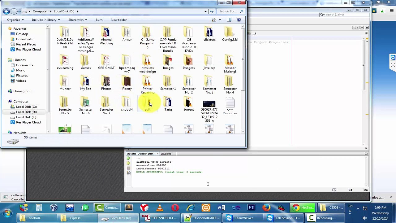 How to connect access database with java in netbeans ide team viewer session vu pakistan 