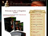 The 11 Forgotten Laws Review - 11 Forgotten Laws of Attraction