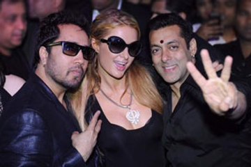Unseen video: Salman partying with Paris Hilton!