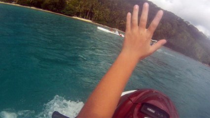 Sortie va'a à l'Hana Iti