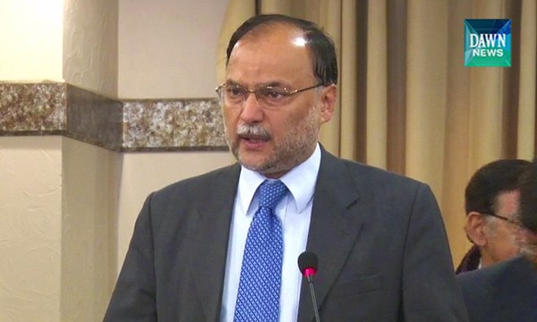 Ahsan Iqbal hopeful of progress in talks with PTI