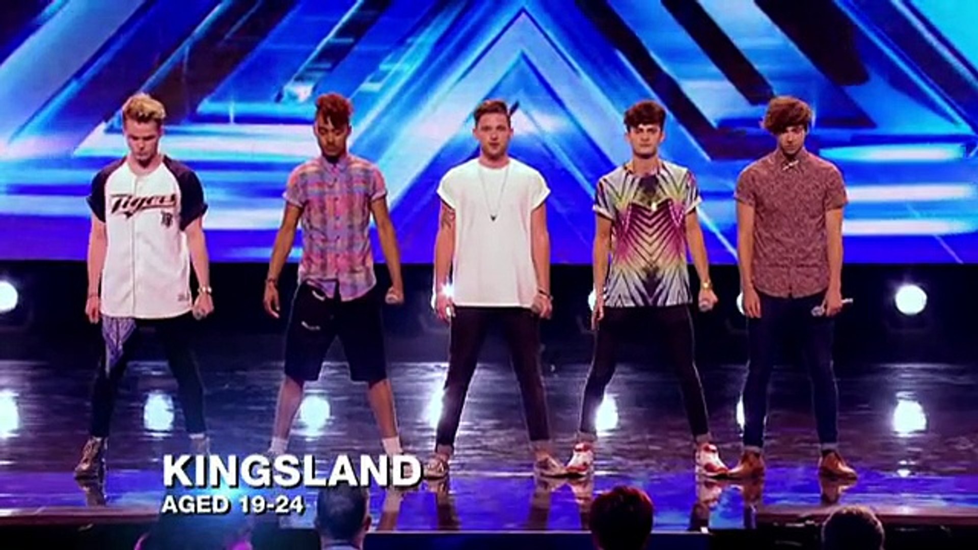 Kingsland Road sing Treasure by Bruno Mars - Arena Auditions Week 3 - The X Factor 2013 -OFFICIAL CH