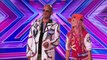 Kitten and The Hip sing K.A.T.H's Shut Up And Dance - Room Auditions Week 1 - The X Factor UK 2014 - Official Channel