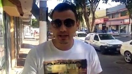 Odilon Meia Boca fazendo campanha para Carlos Costa