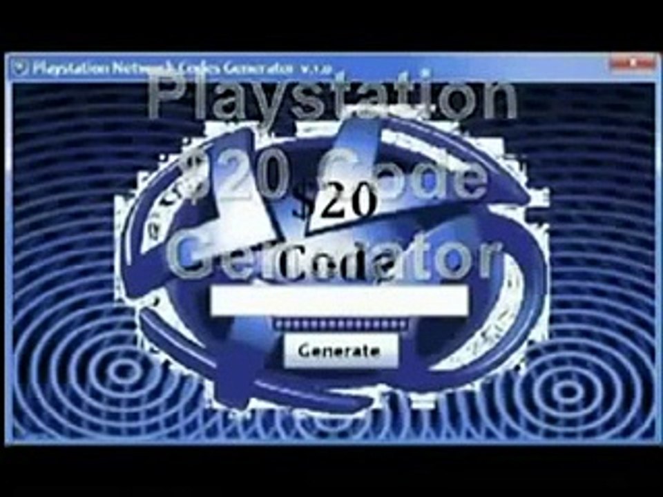 Psn Card Générateur de codes 2013 gratuit Pas de sondages PSN Card Generator
