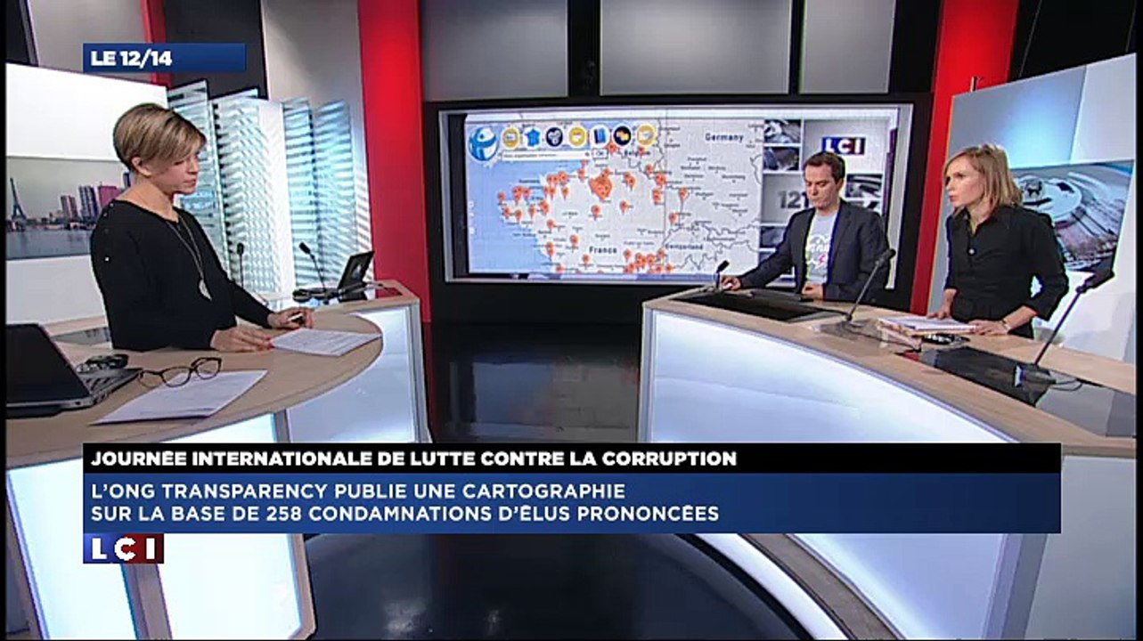 Anticor/LCI : journée mondiale contre la corruption, itv présidente Anticor Séverine Tessier