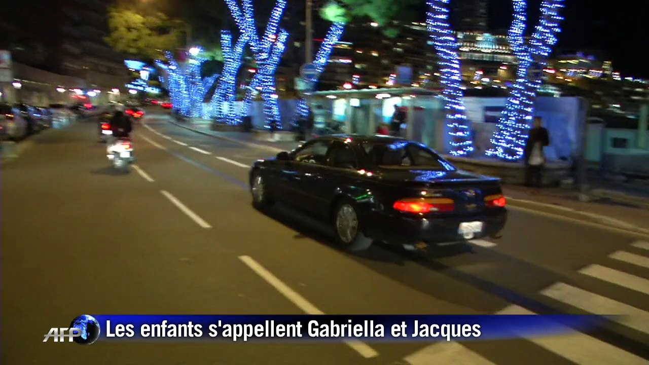 Monaco en joie après la naissance des jumeaux princiers