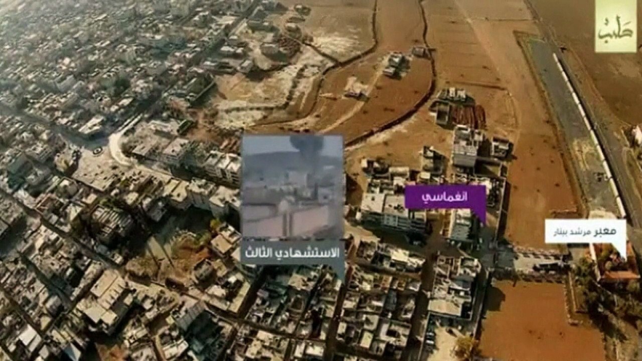 ISIS drone footage purports to show suicide bombing