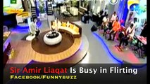 Dr.Amir Liaqat Flirting with Neelum Munir On His Live Morning Show