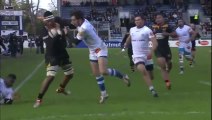 Nathan Hughes fait exploser trois défenseurs de Castres