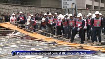 Bailiffs clear Hong Kong protest site