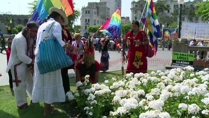 "Marcha de los Pueblos" en defensa del planeta