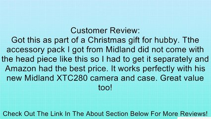 Midland Radios Action Cam Mount Head Band Review