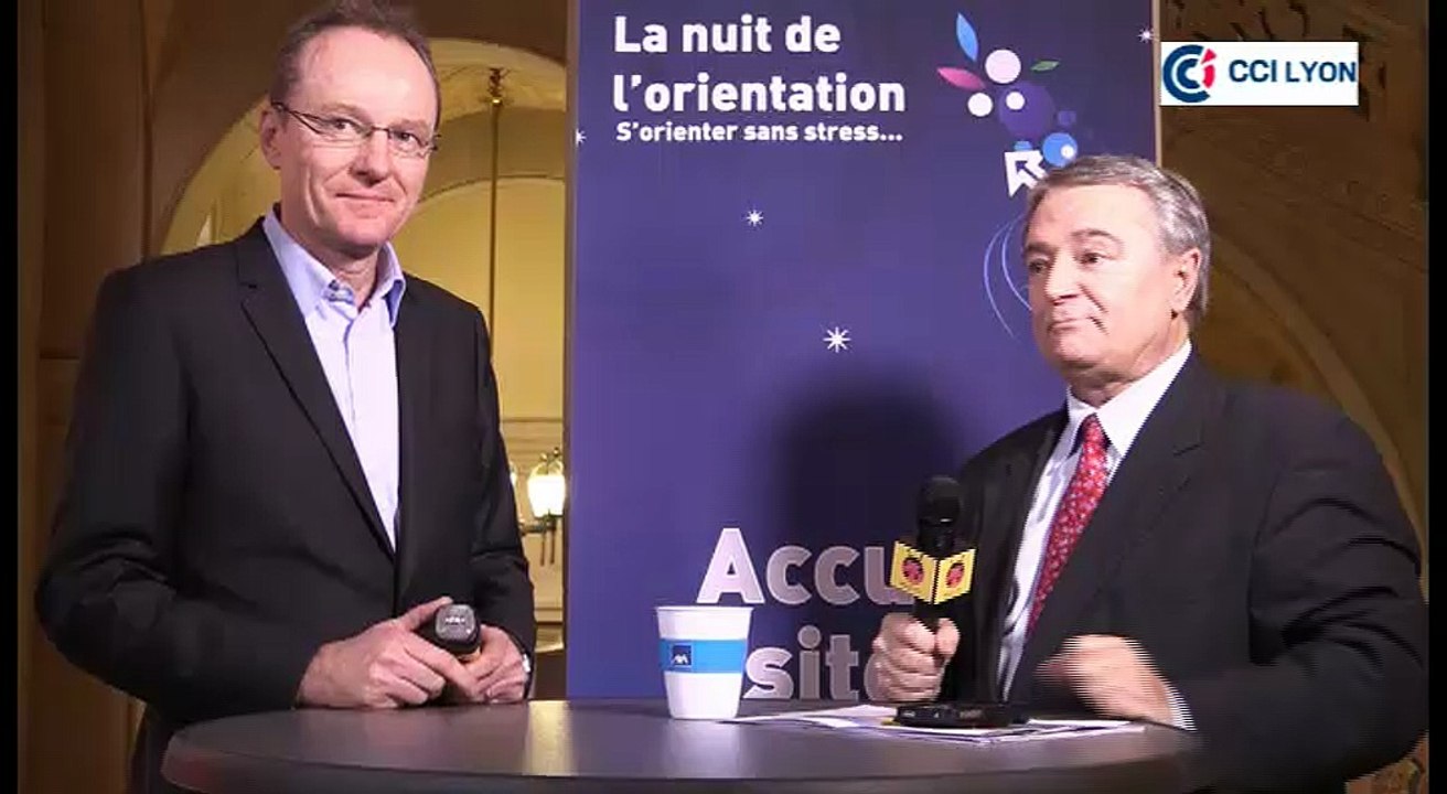 Bertrand Bottois, élu CCI/ directeur recrutement Axa France - Nuit de l'orientation