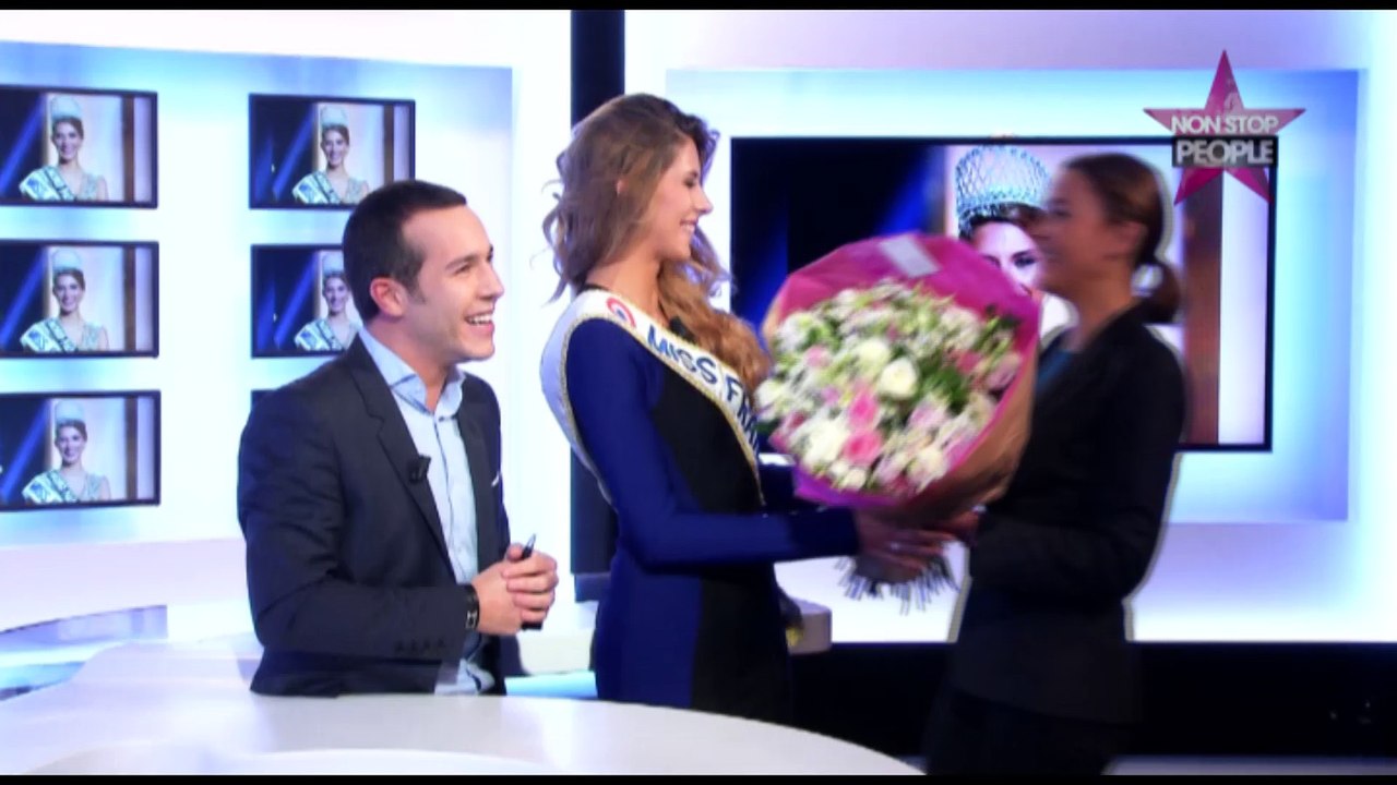 Miss France 2015 invitée de Media People le jour de son anniversaire