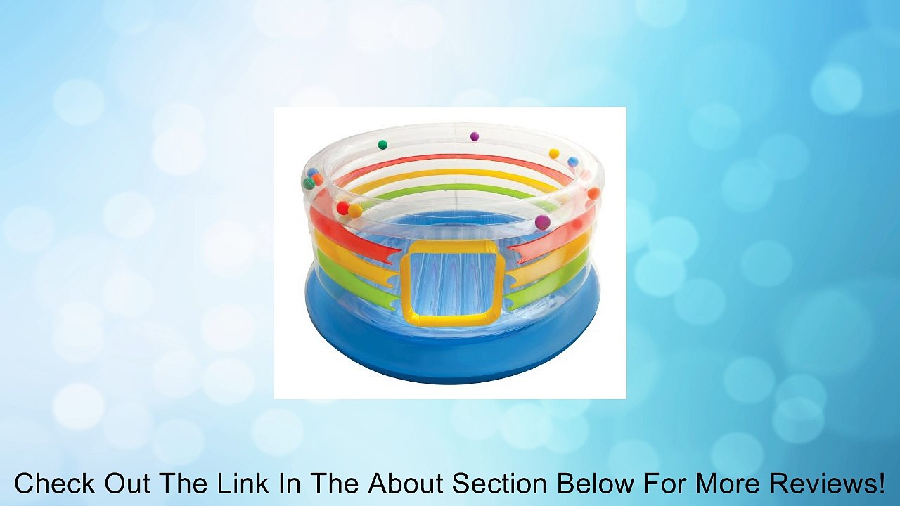 Intex Jump-o-lene Transparent Ring Bounce Review