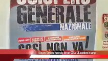 Sciopero Generale Nazionale, domani i sindacati scendono in campo
