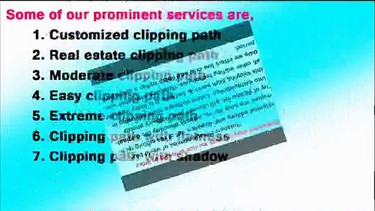 Outsource clipping path service in low cost