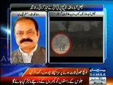 Rana Sanaullah says footage showing PML N Workers in riots is FAKE & it is made by PTI