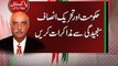 Dunya News - Imran Khan is protesting to become PM: Khurshid Shah