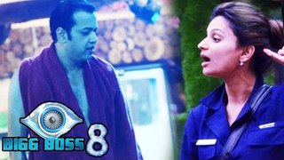 Dimpy's Husband Rahul Mahajan Enters House | Bigg Boss 8