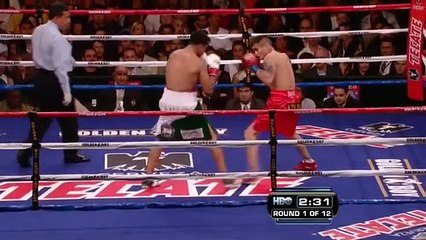 Top 5 Rounds of 2009_ Ortiz vs. Maidana - Round 1 (HBO Boxing)