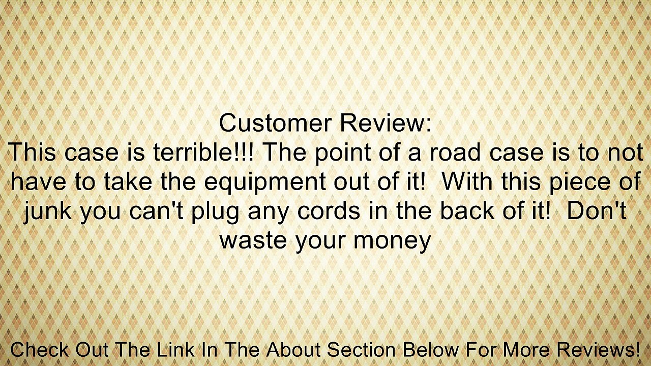 Road Ready RR4LC 19-Inch Rackmountable Lighting Controller Case Review