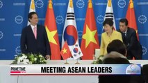 President Park makes some progress from bilateral meetings with ASEAN