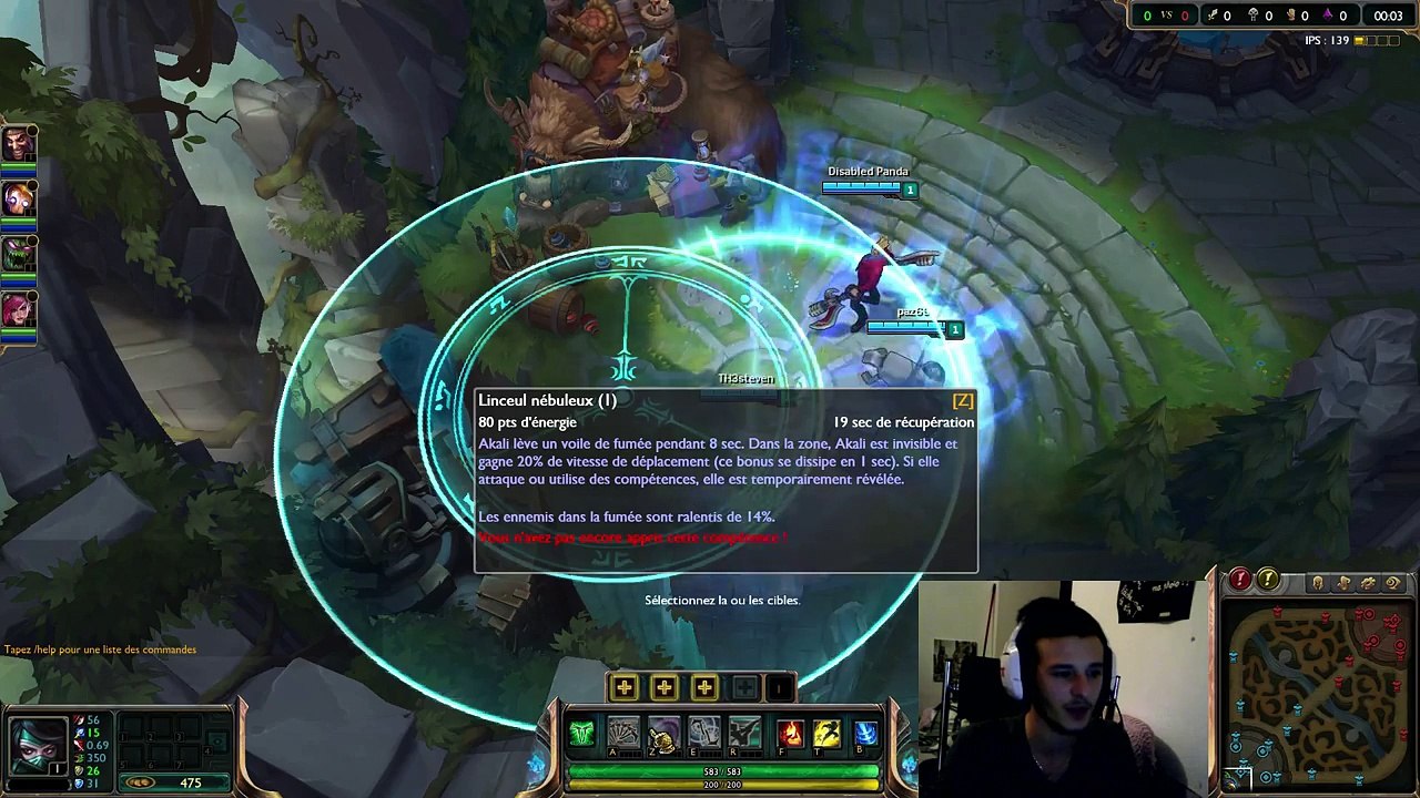 #3 Akali mid LOL
