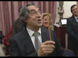 Napoli - Riccardo Muti: ''Torno in un luogo magico'' (09.12.14)