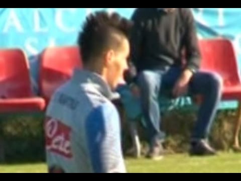 Video Europa League - Pre Napoli-Slovan: gioca Hamsik (10.12.14)