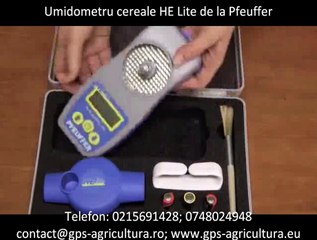 Umidometru cereale He Lite de la Pfeuffer