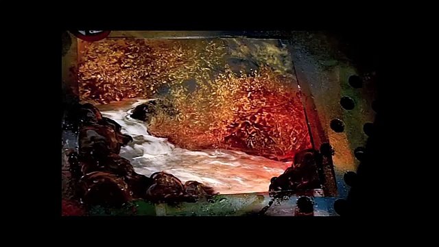 How to spray paint water pine trees mountains and anything you want