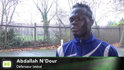 RC Strasbourg avant match contre Fréjus (2014 National)