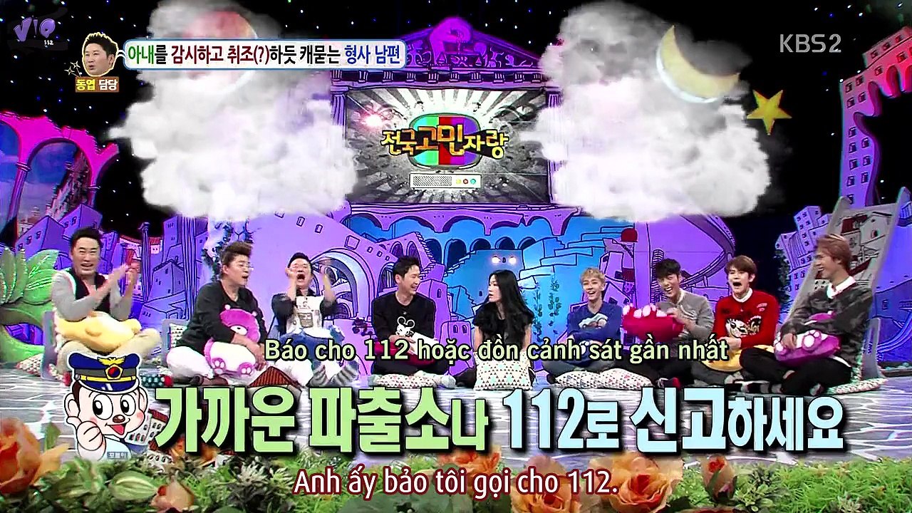 [Vietsub] Hello Counselor - BEAST - E195 20.10.2014 Full - Part 1