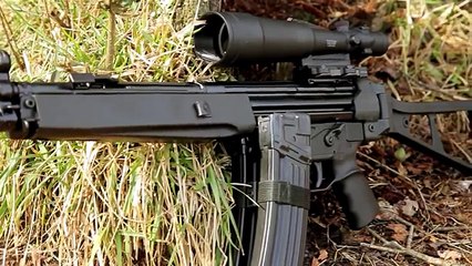 G3 full auto machine gun