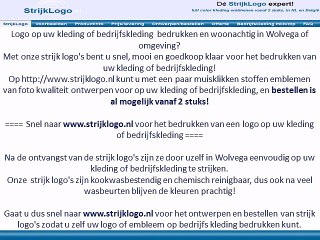 Logo kleding bedrijfskleding bedrukken Wolvega