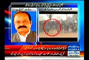 Rana Sanaullah Footage OF PMLN Workers is FAKE _ It Is Made By PTI