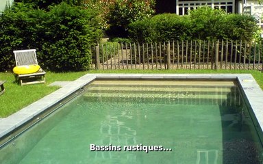 Construction d'une piscine en béton armé Bleu Concept