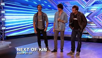 Next of Kin sing original song Can't Find Me - Room Auditions Week 3 - The X Factor 2013 - Official Channel