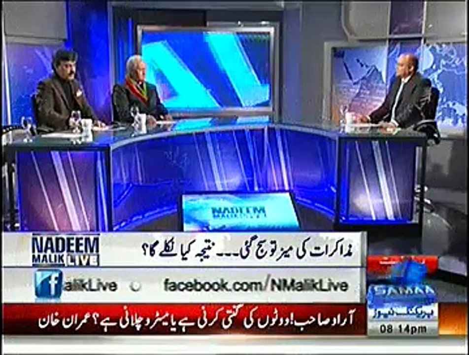 Nadeem Malik Live (Karachi May Ehtejaj Pur Aman...