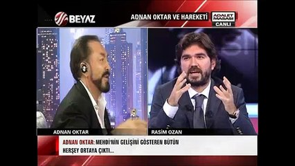 ADNAN OKTAR MEHDİ (AS) MI ANLATTIKÇA RASİM OZAN ÇILDIRDI.