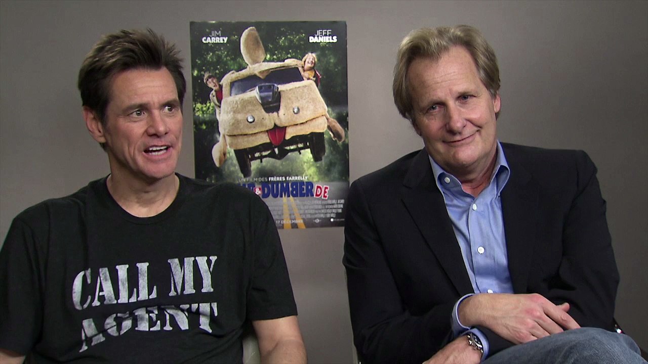 Dumb et Dumber 2 : Jim Carrey et Jeff Daniels étaient encore dans leur rôle face à notre journaliste